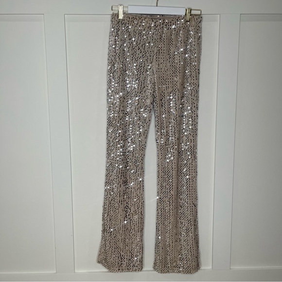 Sanctuary Kicker Flare Sequin Pant - Picture 6 of 8